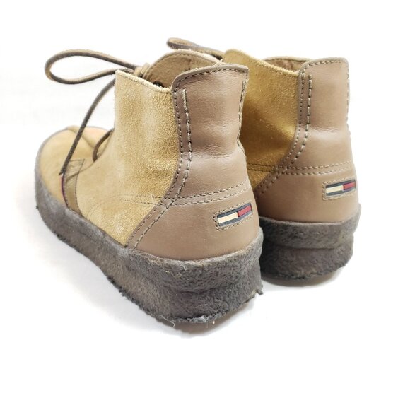 Tommy Hilfiger Men's Size 8 Tan Suede Ankle Boots - Picture 5 of 10